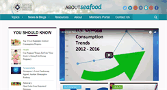 Desktop Screenshot of aboutseafood.com